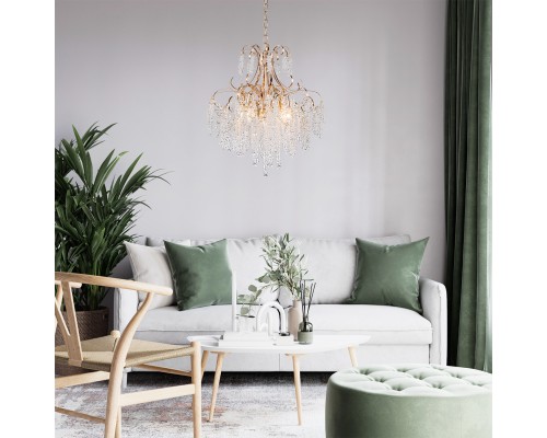 Подвесной светильник Escada 2108/5P E14*40W Gold