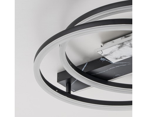 Потолочный светильник Escada 10252/2 LED*90W Black/White marble