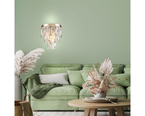 Настенный светильник 12030/1W Gold