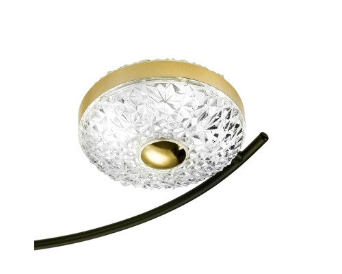 Потолочный светильник Escada 10208/8 LED*110W Black/Gold