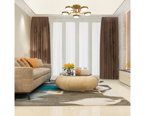 Потолочный светильник Escada 10273/5 LED*60W Champagne gold