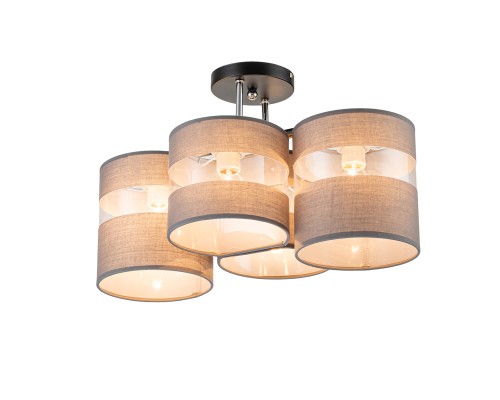 Потолочный светильник Escada 642/4P E27*60W Black