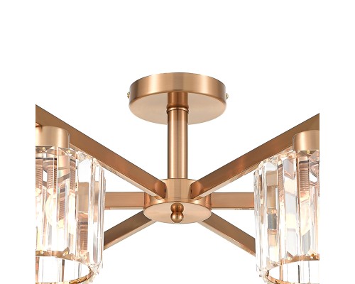 Потолочный светильник Escada 692/6P E27*60W Сopper