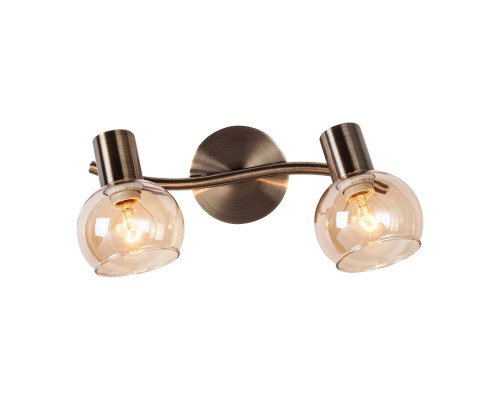 Настенный светильник Escada 662/2A E14*60W Antique brass