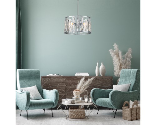 Подвесной светильник Escada 2102/4S Е27*60W Chrome