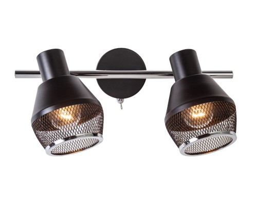 Спот Escada 1116/2A E14*40W Black/Chrome