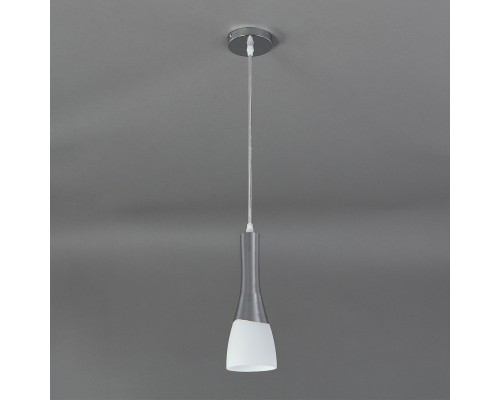 Подвесной светильник Escada 10167/1S E27*60W Chrome/White