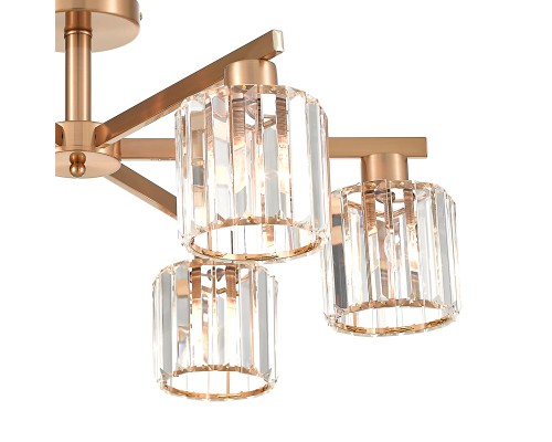 Потолочный светильник Escada 692/6P E27*60W Сopper