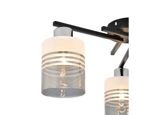 Потолочный светильник Escada 1132/3P E27*60W Black/Chrome