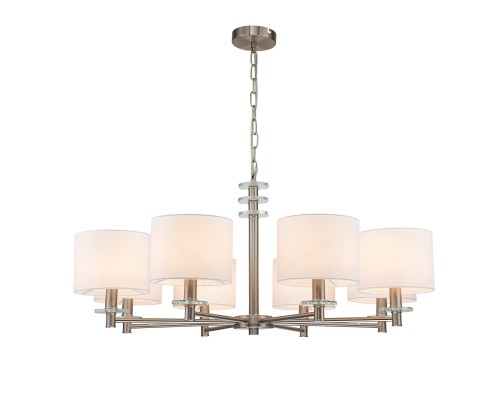 Подвесной светильник Escada 641/8PL E14*60W Satin nickel