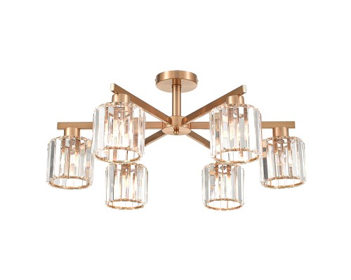 Потолочный светильник Escada 692/6P E27*60W Сopper