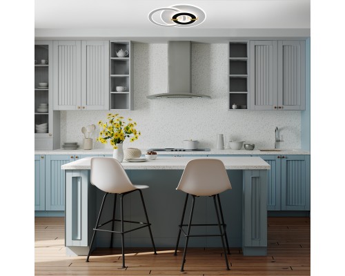 Потолочный светильник Escada 10269/3 LED*112W White/Black/Gold