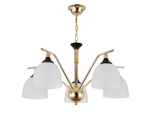 Подвесной светильник Escada 2123/5P E27*40W Gold/Black