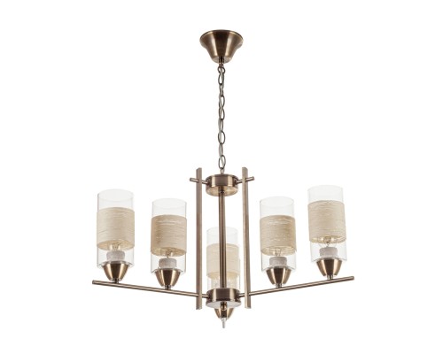 Подвесной светильник Escada 572/6 E27*60W D610 Antique Brass