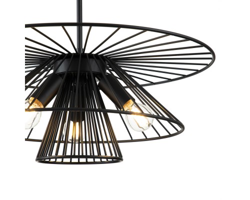 Подвесной светильник 10016/3P Black