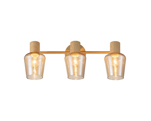 Настенно-потолочный свет Escada 691/3P E14*40W Wood