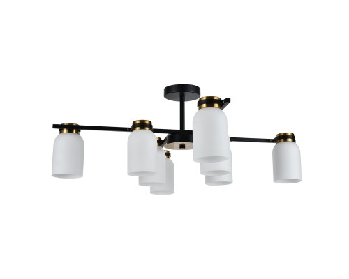 Светильник на штанге Escada 1151/8P E14*40W Black/Brass