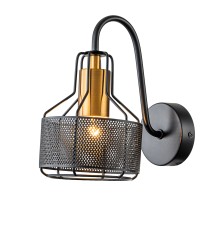 Настенный светильник Escada 697/1A E27*60W Black/Gold