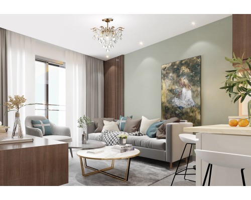 Потолочный светильник Escada 1128/4 E27*60W French Gold