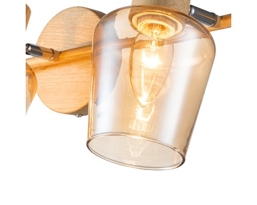 Настенно-потолочный свет Escada 691/3P E14*40W Wood
