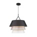 Подвесной светильник Escada 10187/3S E27*60W Black/Beige/White
