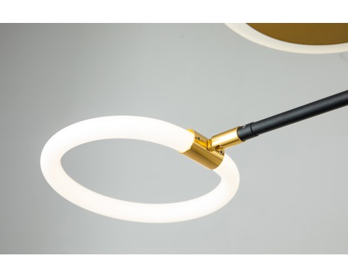 Потолочный светильник Escada 10247/8 LED LED*63W Black/Gold