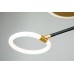 Потолочный светильник Escada 10247/8 LED LED*63W Black/Gold