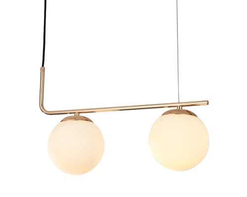 Подвесной светильник Escada 1163/2S E27*5W Black/Gold