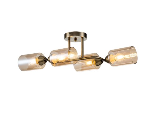 Светильник на штанге Escada 1110/4P Е27*60W Antique bronze