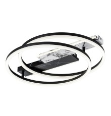Потолочный светильник Escada 10252/2 LED*90W Black/White marble