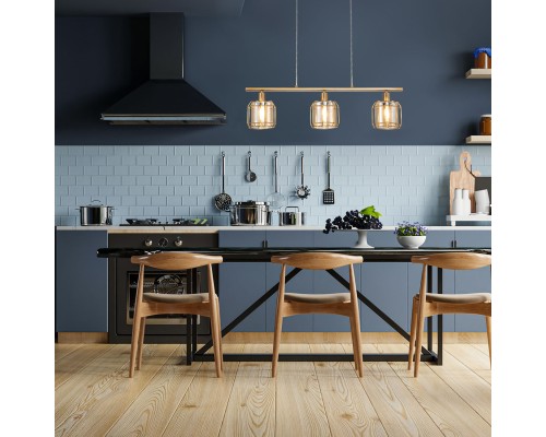 Подвесной светильник Escada 10188/3S E14*40W Brass