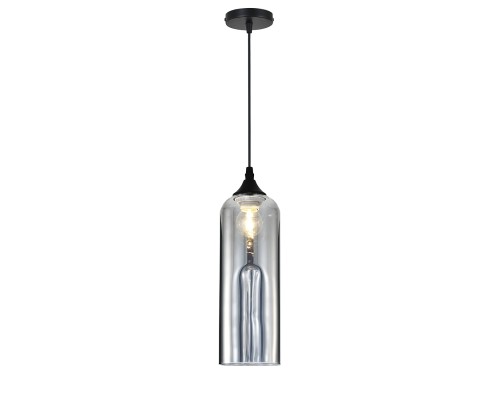 Подвесной светильник Escada 2110/1S E27*40W Black/Smoke