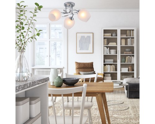 Потолочный светильник Escada 1108/3PL E27*40W Chrome