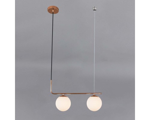 Подвесной светильник Escada 1163/2S E27*5W Black/Gold