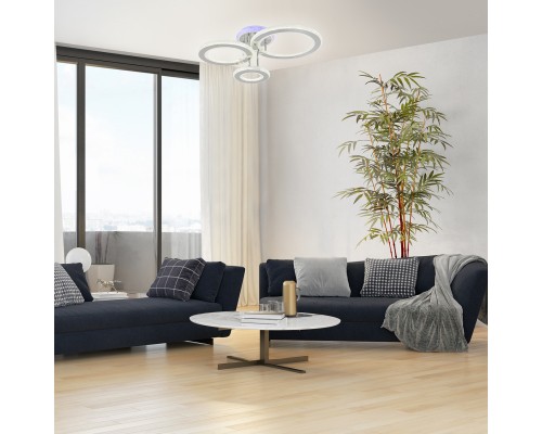 Потолочный светильник Escada 10297/3 LED*73W Chrome