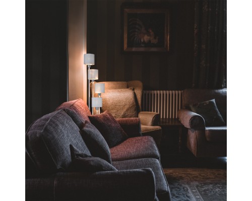 Напольный светильник Escada 1109/4 E14*40W White/Silver