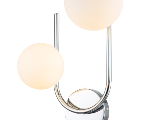 Настенный светильник Escada 642/2A G9*40W Silver