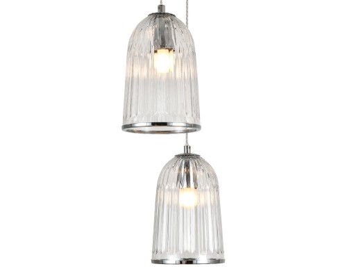 Подвесной светильник 11046/5P Chrome