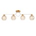 Потолочный светильник Escada 1100/4P E27*60W Gold/White