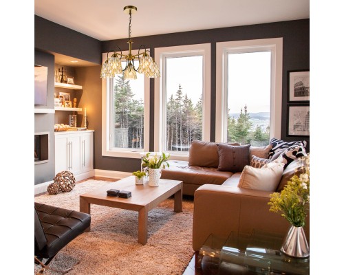 Подвесной светильник Escada 1125/5PL E27*40W Brass