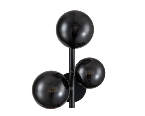 Настенный светильник 11018/3W Black