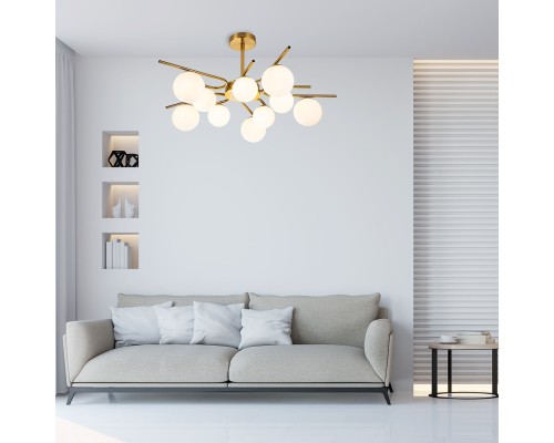 Светильник на штанге Escada 642/10P G9*40W Brass