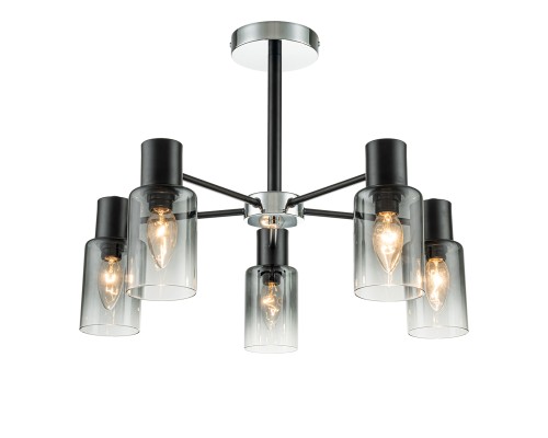 Светильник на штанге Escada 2120/5P E14*40W Black