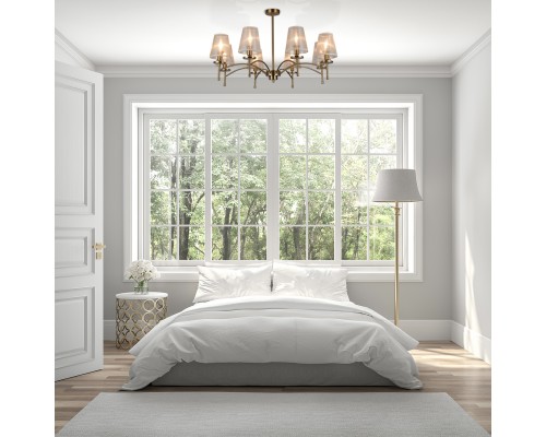 Светильник на штанге Escada 694/8PL E14*40W Gold