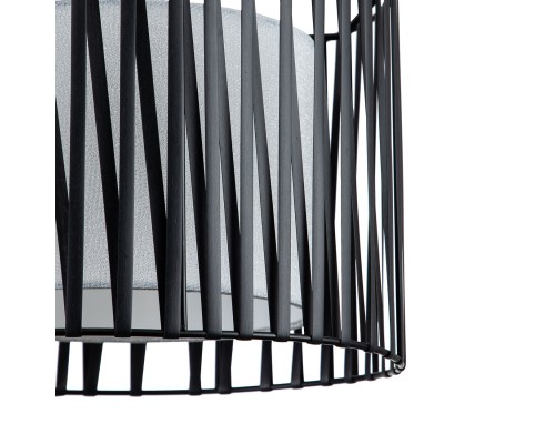 Подвесной светильник Escada 10181/1S E27*60W Black/Silver