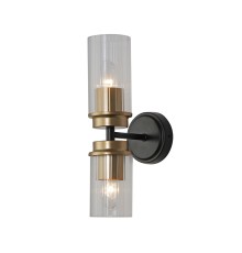 Настенный светильник Escada 2138/2A E14*40W Black/Gold