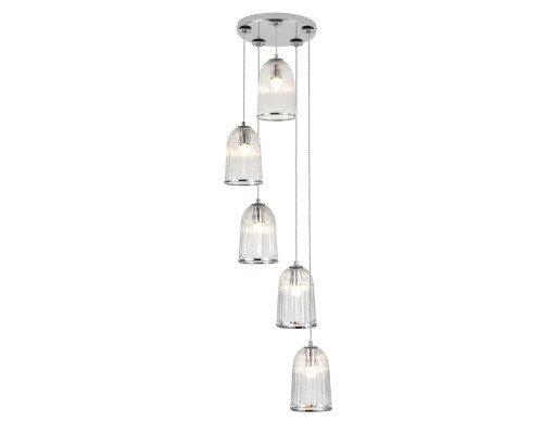 Подвесной светильник 11046/5P Chrome