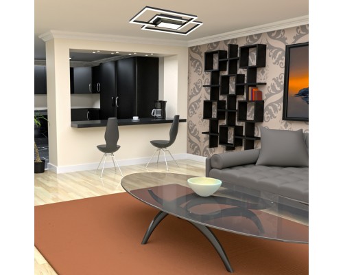 Потолочный светильник Escada 10242/3 LED*90W Black