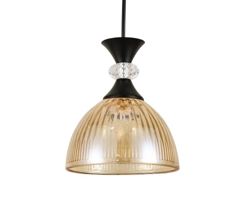 Подвесной светильник Escada 1112/1S E14*40W Black/Amber