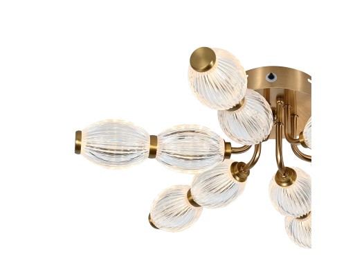 Потолочный светильник 100012/6C LED*60W Brass